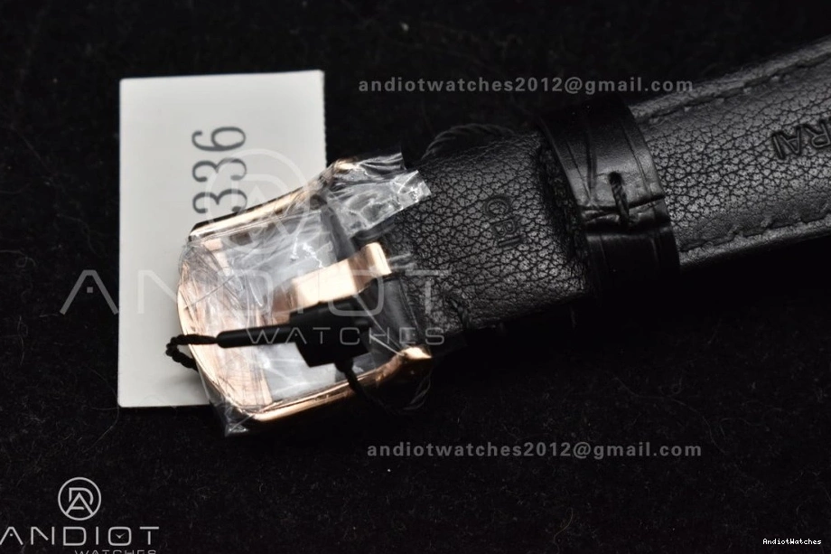 Dial P White Black OnTrend VSF 983 on Due 42mm Edition Strap Luminor PAM1336 Leather Best 0430